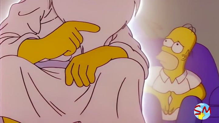Homero hereje - Fuente: YouTube