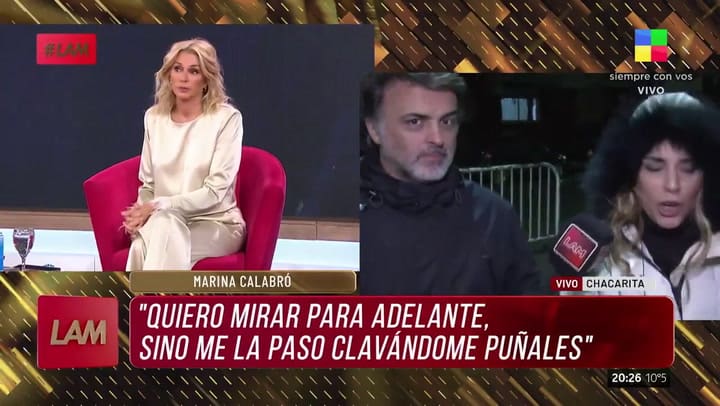 Marina Calabró contó la verdad detrás de su renuncia al programa de Lanata y de Rolando Barbano