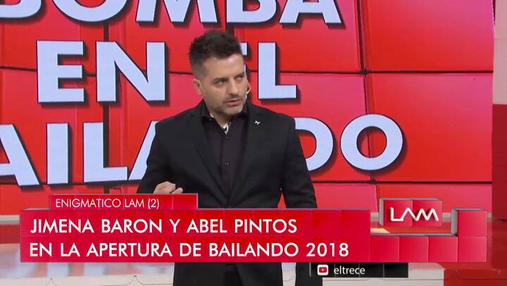 Abel Pintos y Jimena Barón cantarán para el Bailando 2018 - Fuente: YouTube