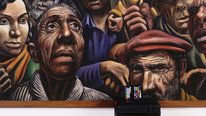 Manifestación en foco