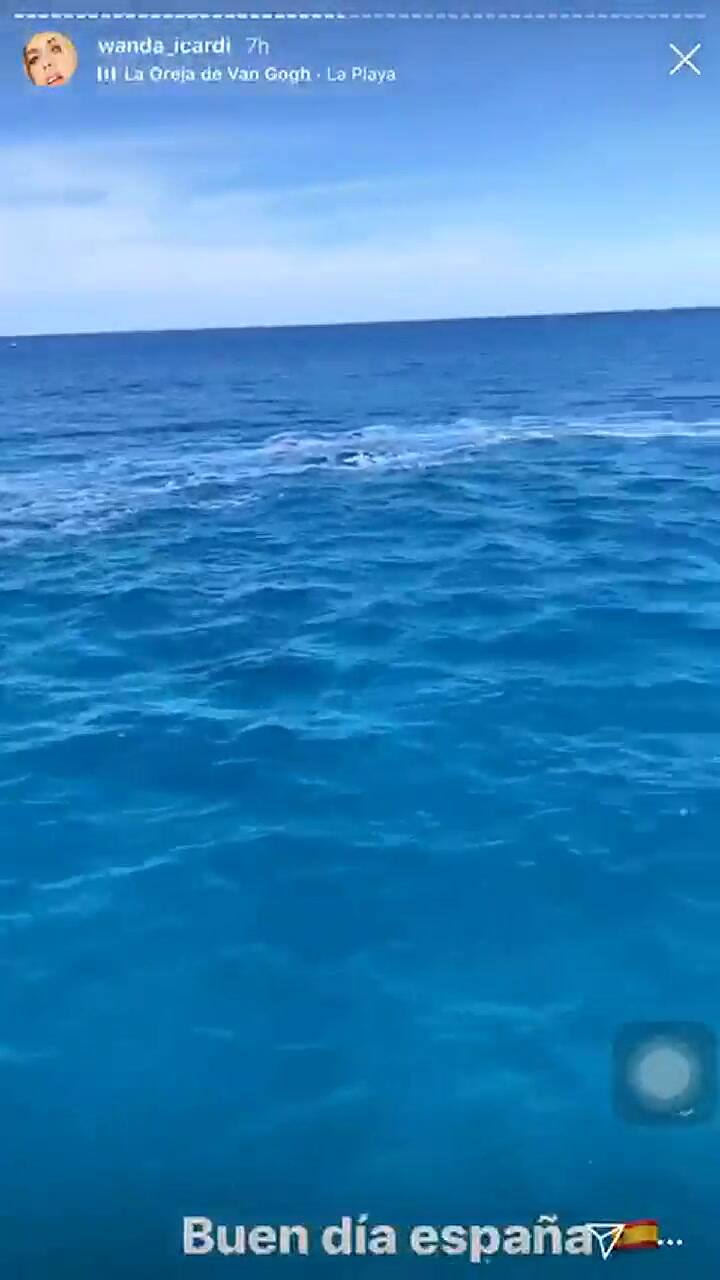 Las vacaciones de Wanda e Icardi en un yate de cuatro pisos por el Mediterráneo