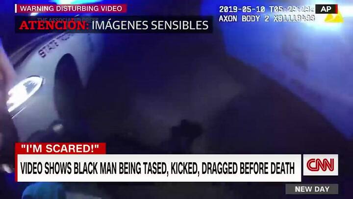 Revelan el video del brutal arresto en el que murió un afroamericano en EE.UU. - Fuente: CNN
