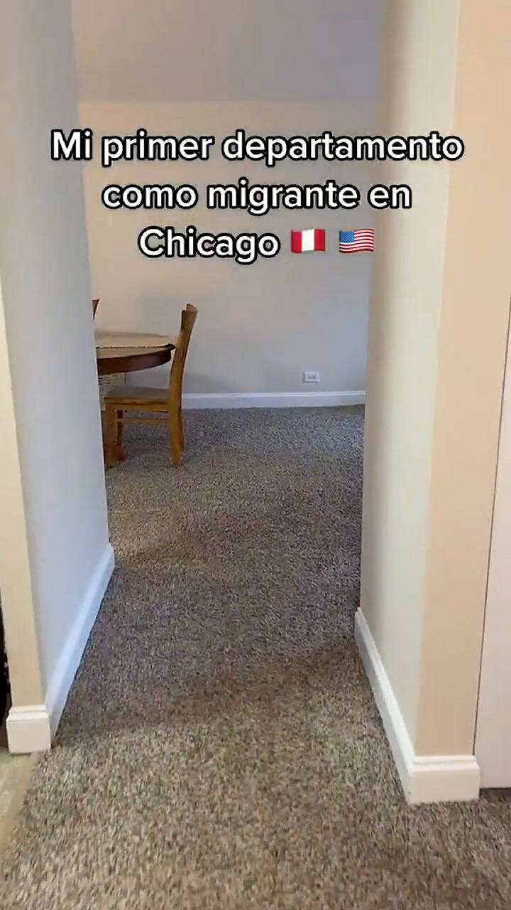 Peruana muestra su departamento en Chicago