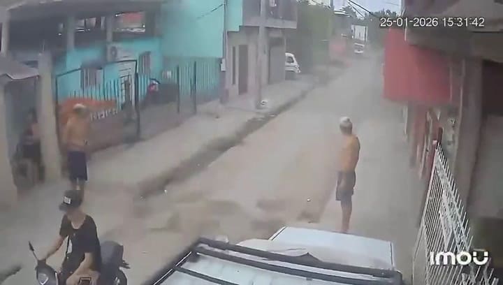 Así fue la persecución en moto de los vecinos