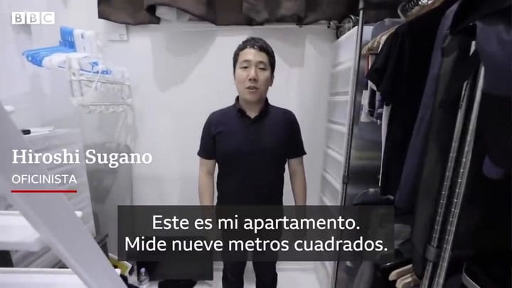 Cómo es vivir en uno de los microapartamentos de 9 m² de Tokio