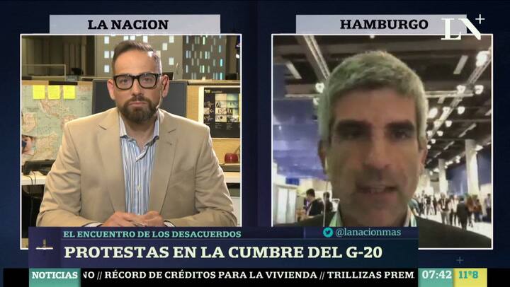 Protestas en la cumbre del G20
