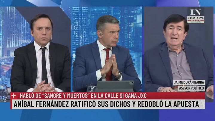 El consultor político Jaime Durán Barba en +Nación