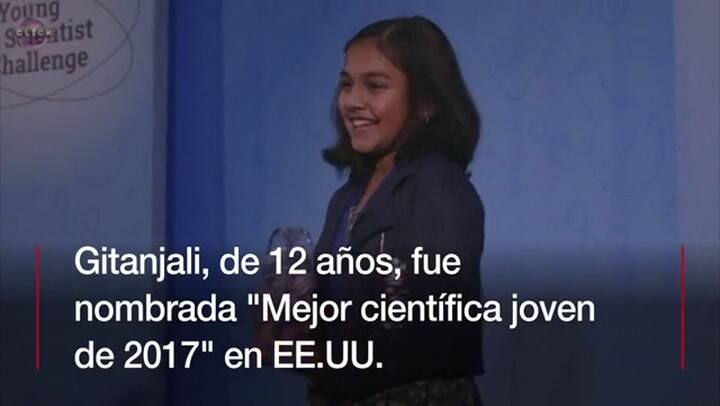 ¿Qué inventó Gitanjali Rao, la niña de 12 años que ganó el premio a 'mejor científica joven' en Esta