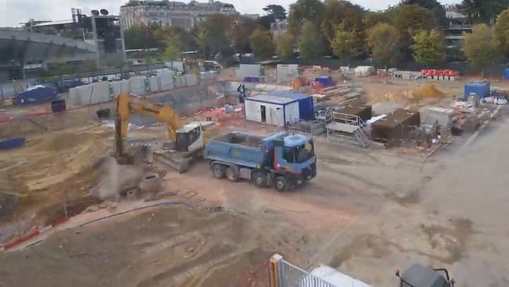 La nueva área de competición Fonds des Princes - Fuente: Roland Garros