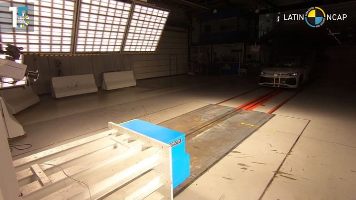El nuevo Volkswagen Tiguan logró cinco estrellas en las pruebas de choque de Latin NCAP