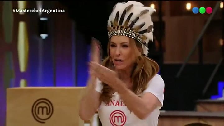 MasterChef Celebrity: el blooper histórico de Analía Franchín y la corrección de Germán Martitegui -