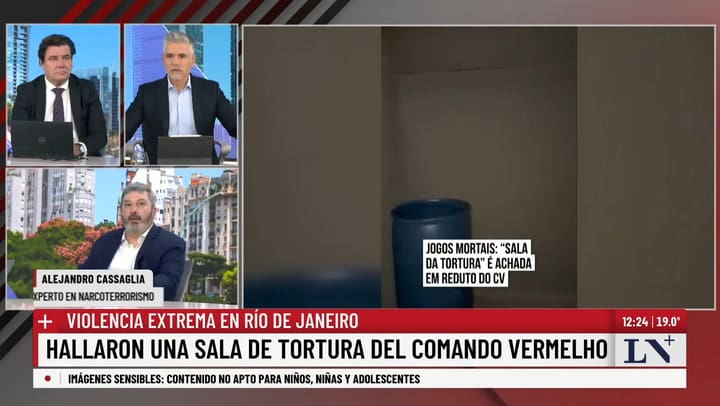 LN+: Alejandro Cassaglia, experto en narcoterrorismo