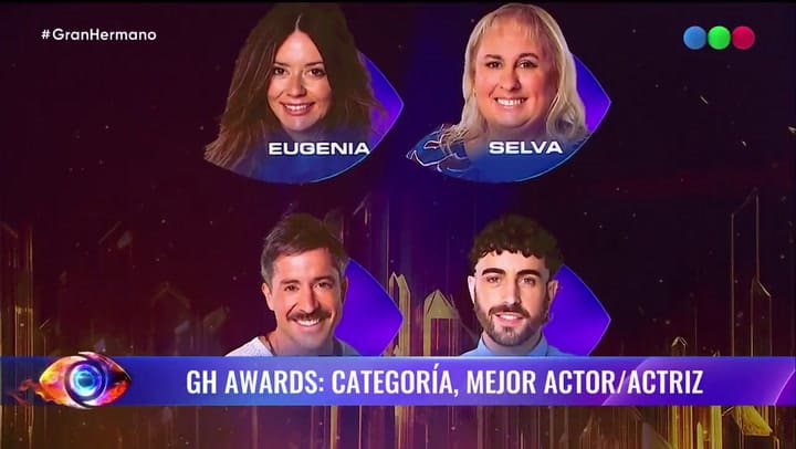 Selva es la ganadora de Gran Hermano Awards a la mejor actriz