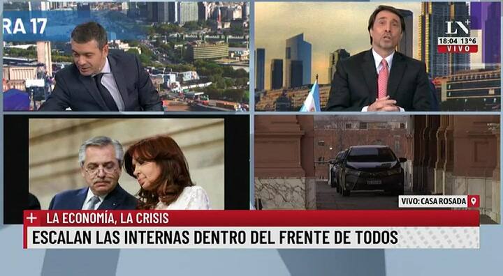 El llamado del celular que sorprendió a Rossi y Feinmann