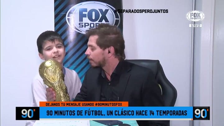 La broma del hijo del Pollo Vignolo a Ruggeri