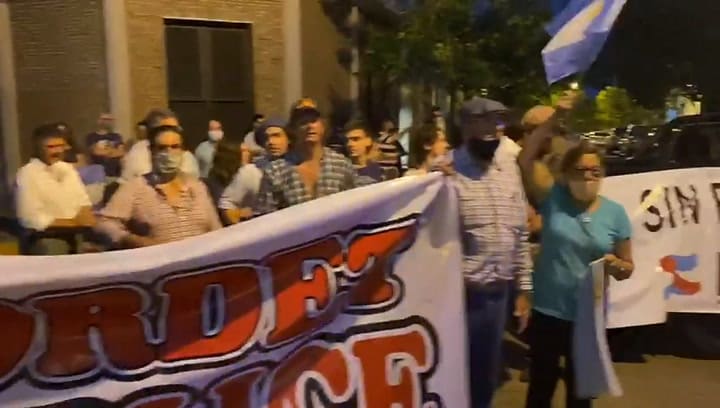 Fuerte protesta por el fallo en la causa que enfrenta a Luis Etchevehere con Juan Grabois