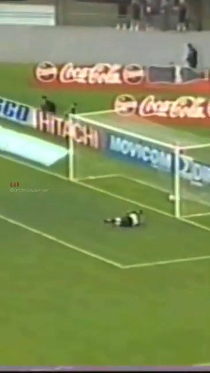 El primer gol de Coudet como jugador de River