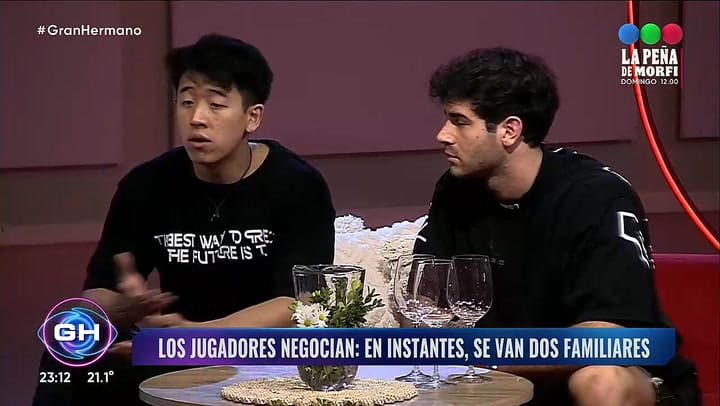 Fuerte pelea entre Furia y el Chino de Gran Hermano