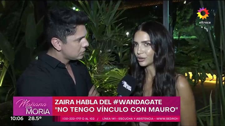 Zaira Nara se refirió a Mauro Icardi y la China Suárez