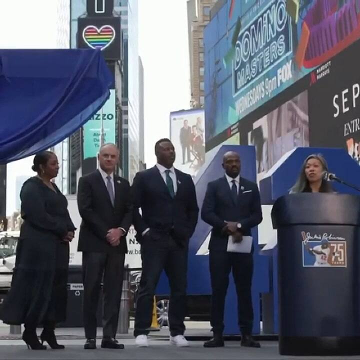 Anunciaron que una calle de Nueva York temporalmente se llamará Jackie Robinson Way
