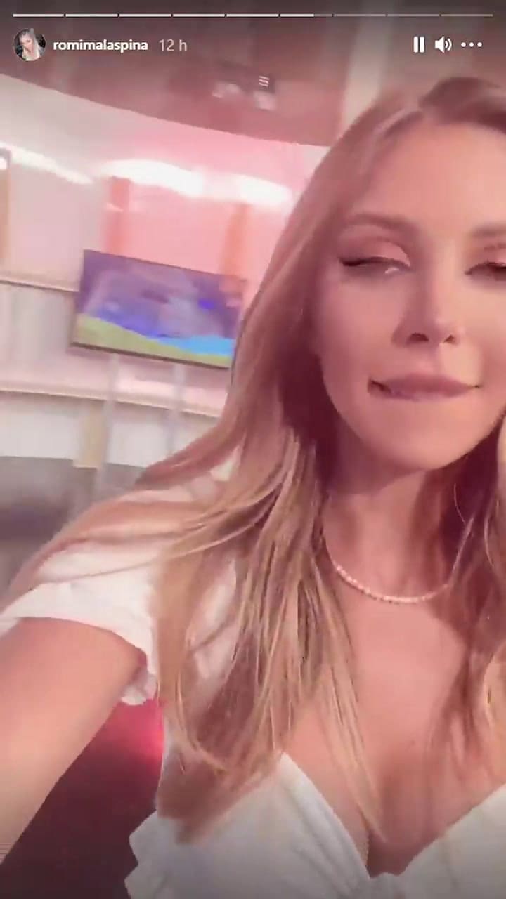 Romina Malaspina reveló una 'interna' entre sus compañeros - Fuente: Instagram