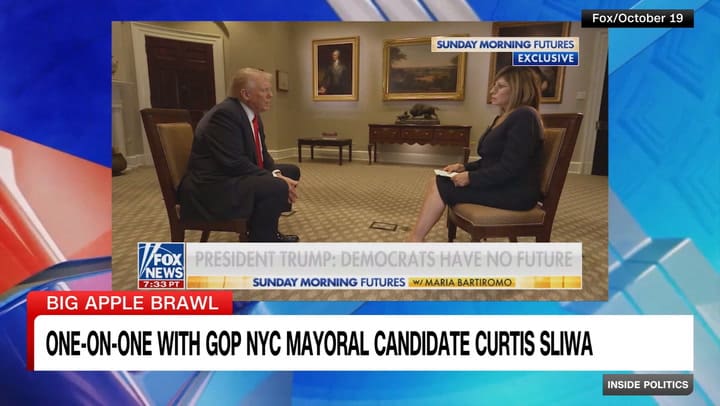 Curtis Sliwa habló sobre la falta de apoyo en la administración Trump