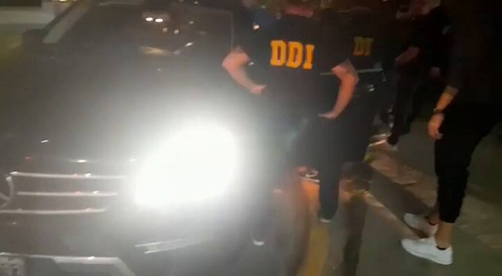 La detención del sospechoso