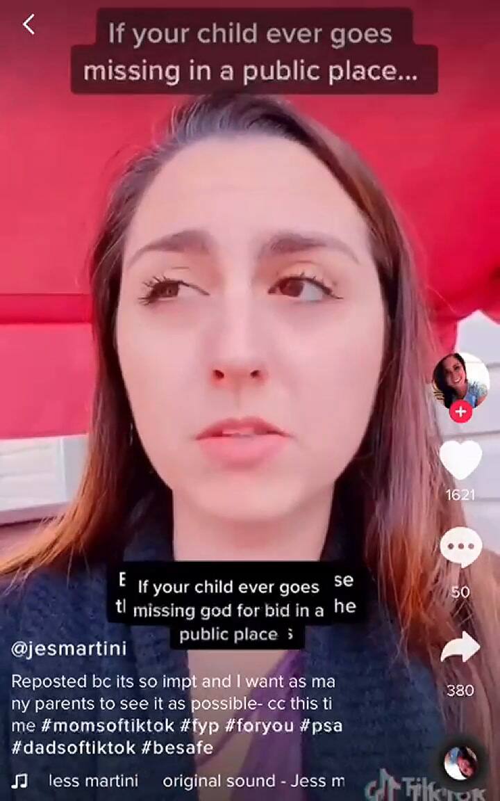 La madre que perdió a su hijo en el supermercado aconseja qué hacer en esos casos