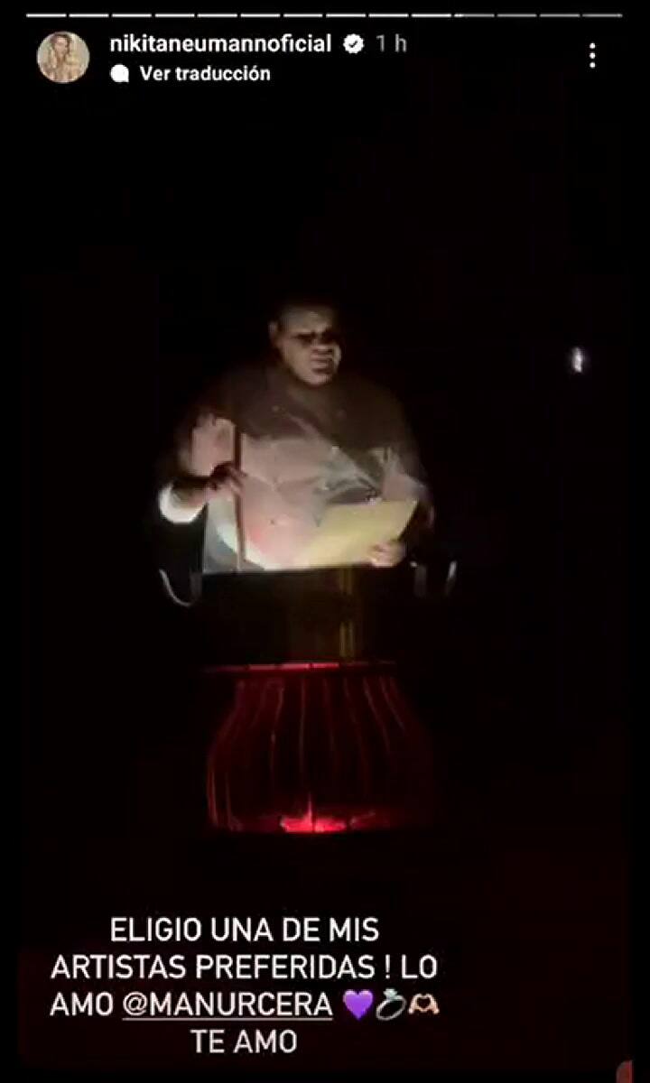 Nicole Neumann anunció que se casa con Manuel Urcera y mostró cómo fue la romántica propuesta