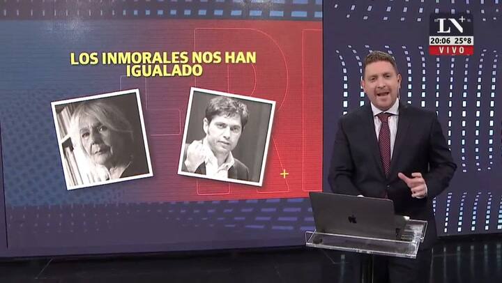 El Editorial de Jonatan Viale en LN+: 'Los inmorales nos han igualado'
