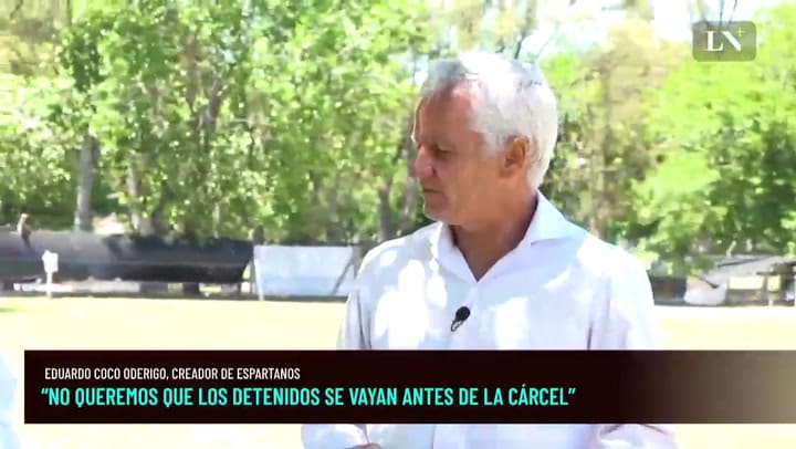 Eduardo Coco Oderigo “No queremos que los detenidos se vayan antes de la cárcel”