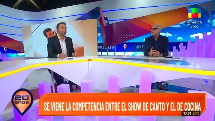 El detrás de escena del abrazo de Maradona y Tinelli