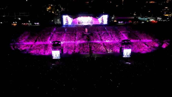 El show de Tini para despedir el año. CREDITO: Disney + y Star +