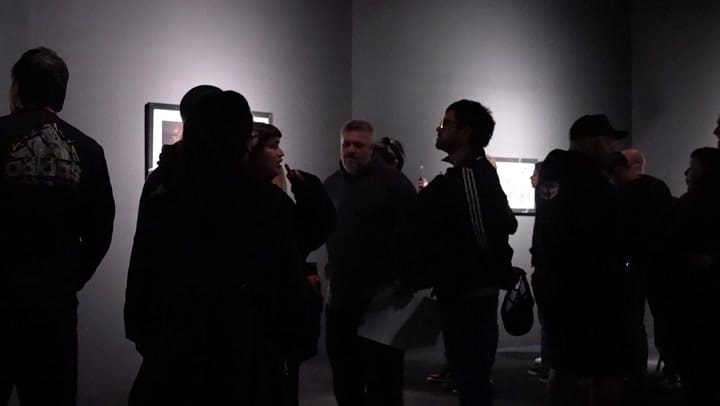 Inauguración de Brutto, la muestra de arte del Indio Solari en Arhaus