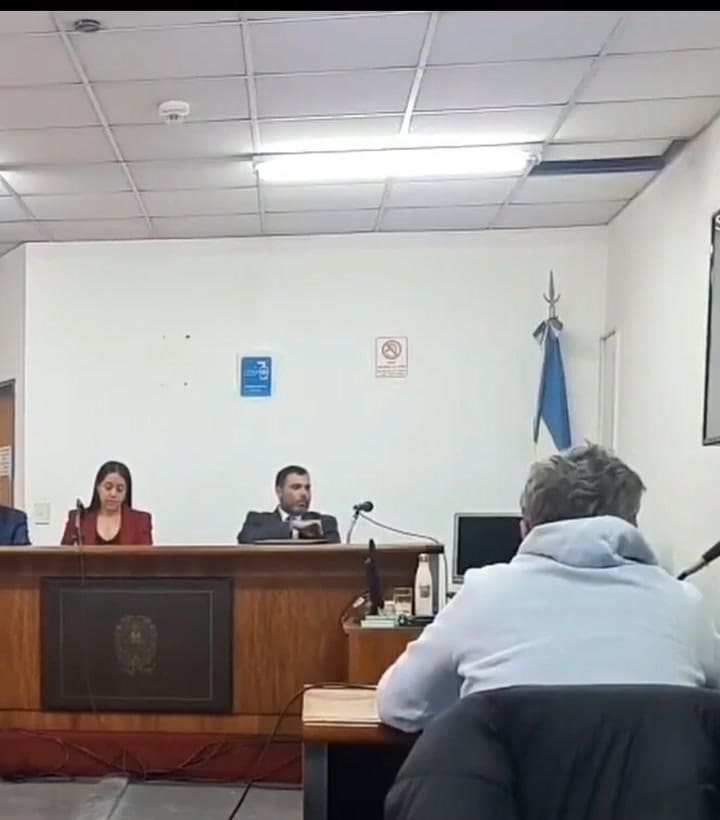 El momento en el que Contardi fue condenado