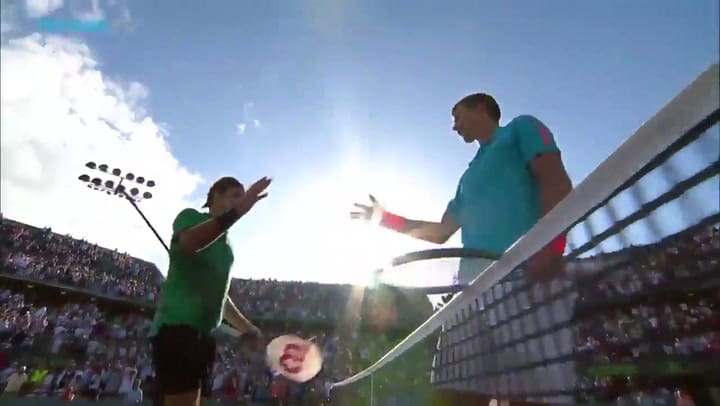 Federer, en plena racha positiva salvó dos match-points, le ganó a Berdych y es semifinalista en Mia