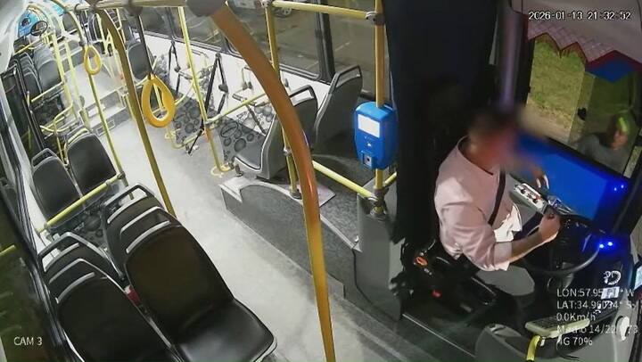 El video del momento del ataque al chofer de la línea 273