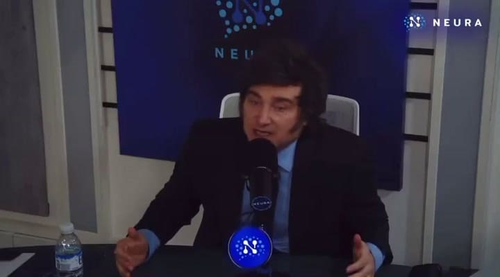 Milei insultó a periodistas en una entrevista con Alejandro Fantino