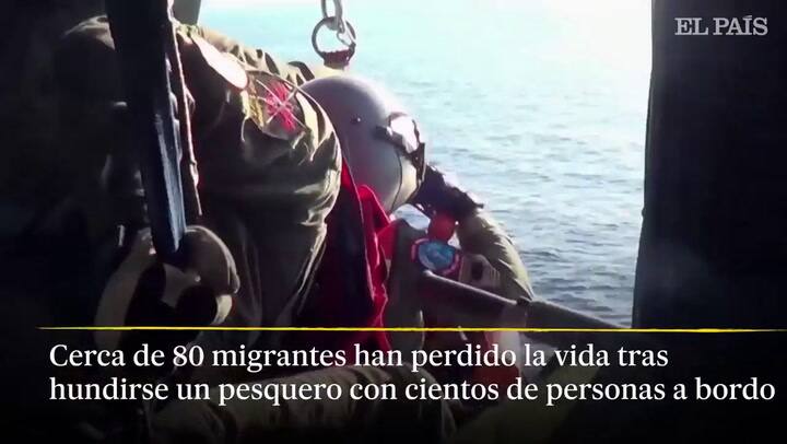 Tragedia en Grecia: faufragio de un pesquero deja al menos 80 muertos - clipped version