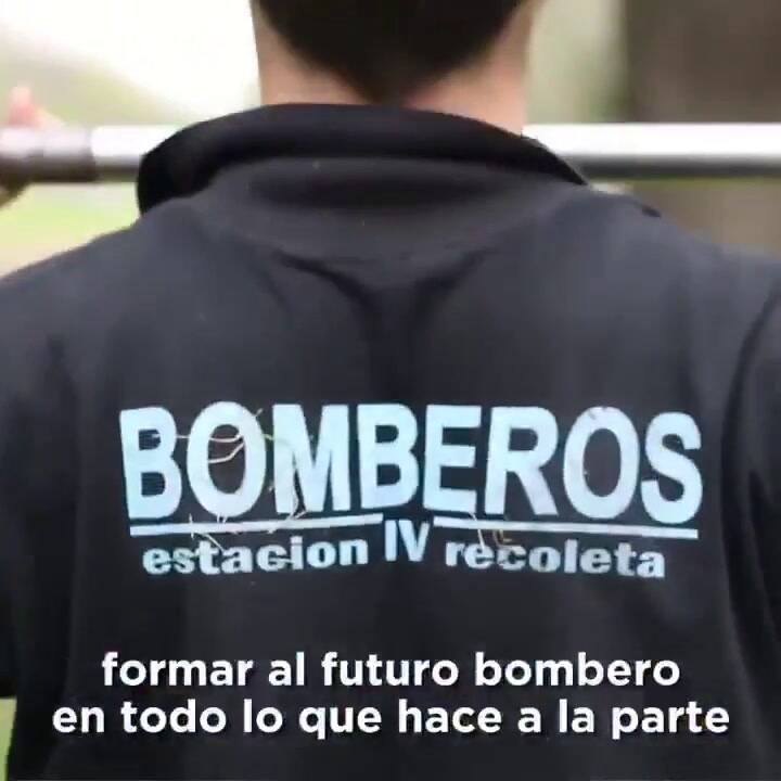 Mensaje de Ariel Vazquez bombero fallecido - Fuente: GCBA