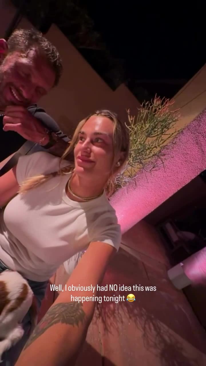 Aryna Sabalenka mostró su anillo de compromiso