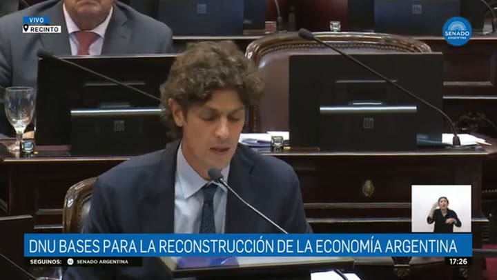 La dura respuesta de Martín Lousteau a quienes avalan el DNU de Javier Milei