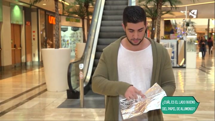 ¿Cuál es el lado bueno del papel de aluminio?