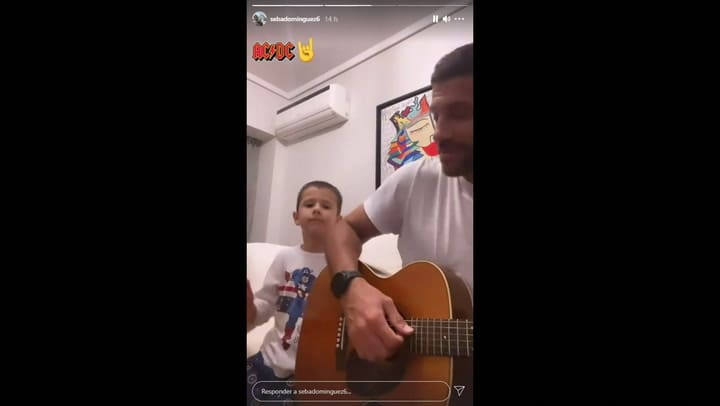 Seba Domínguez: “Somos de madera” - Fuente: IG Stories