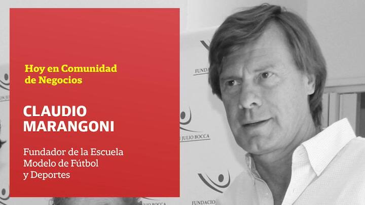 Entrevista a Claudio Marangoni, de futbolista a fundar una escuela de deportes