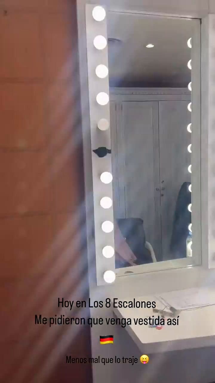 El look de Evangelina Anderson para Los 8 escalones de los tres millones (eltrece)