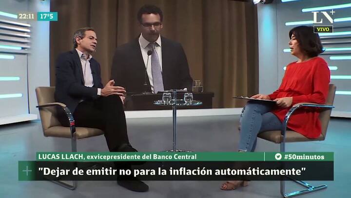 Lucas Llach: 'La tendencia va a ser que se valorice el peso'