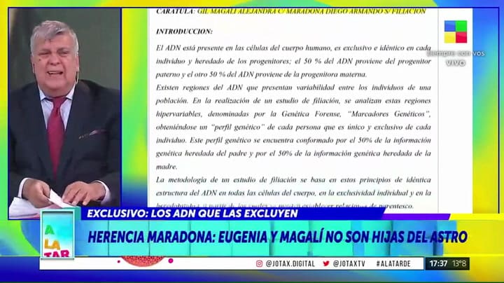 ¿Son o no hijas de Diego Maradona? Los resultados del ADN de Eugenia Laprovittola y Magalí Gil