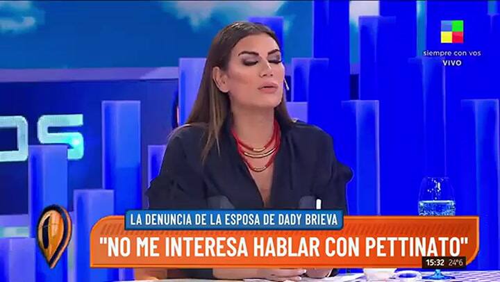 Tamara Pettinato habló de las denuncias de abuso contra su padre