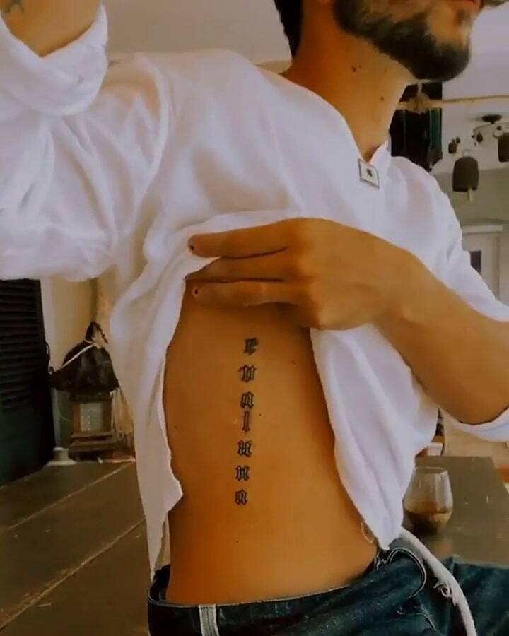 Evaluna Montaner mostró el tatuaje que su esposo Camilo se hizo con su nombre - Fuente: Instagram